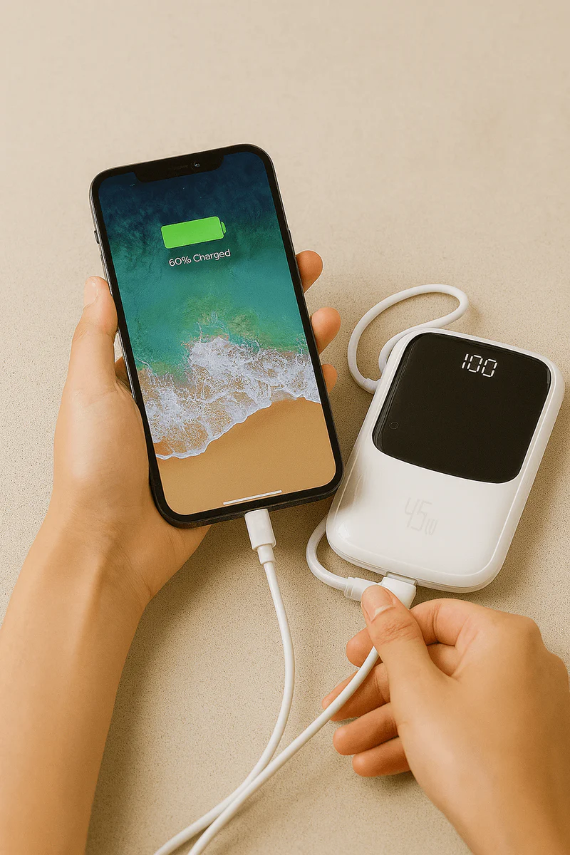 Bastec - High Power Bank   20,000mAh Capacity