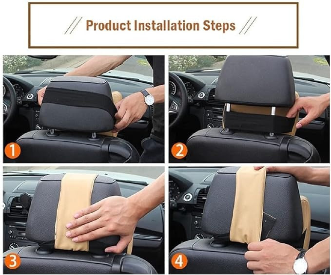 Car Seat Headrest Neck Rest Cushion